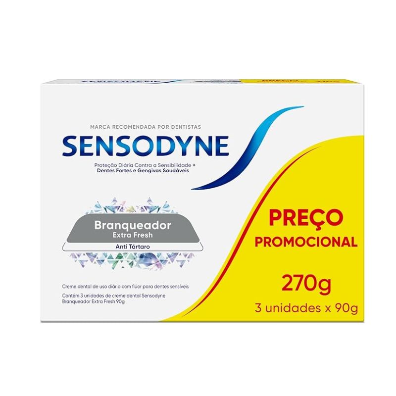 Sensodyne Branqueador Extra Fresh