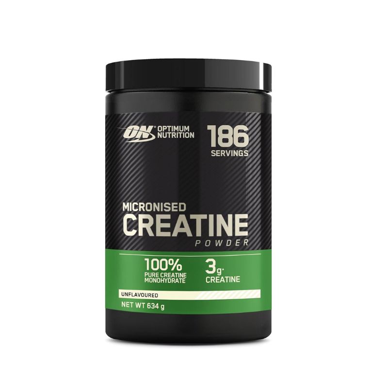 Optimum Nutrition creatina monohidratada micronizada 634g sin sabor