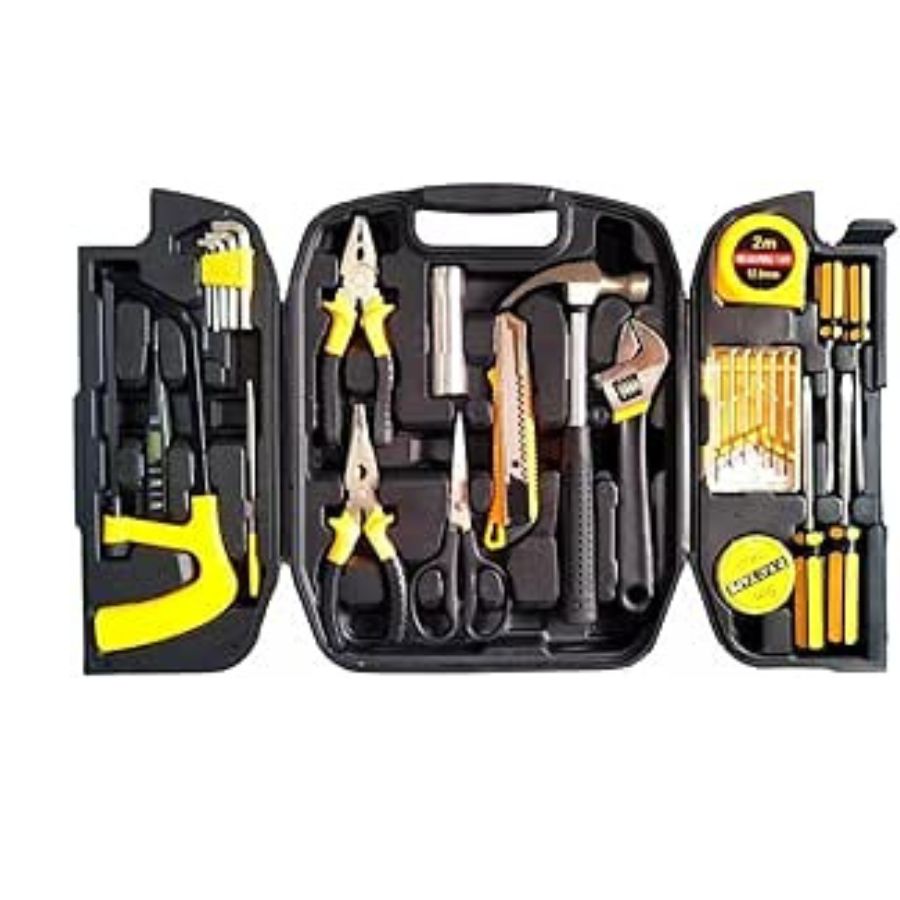 Kit de ferramentas maleta multiuso 26 peças para reparos domésticos